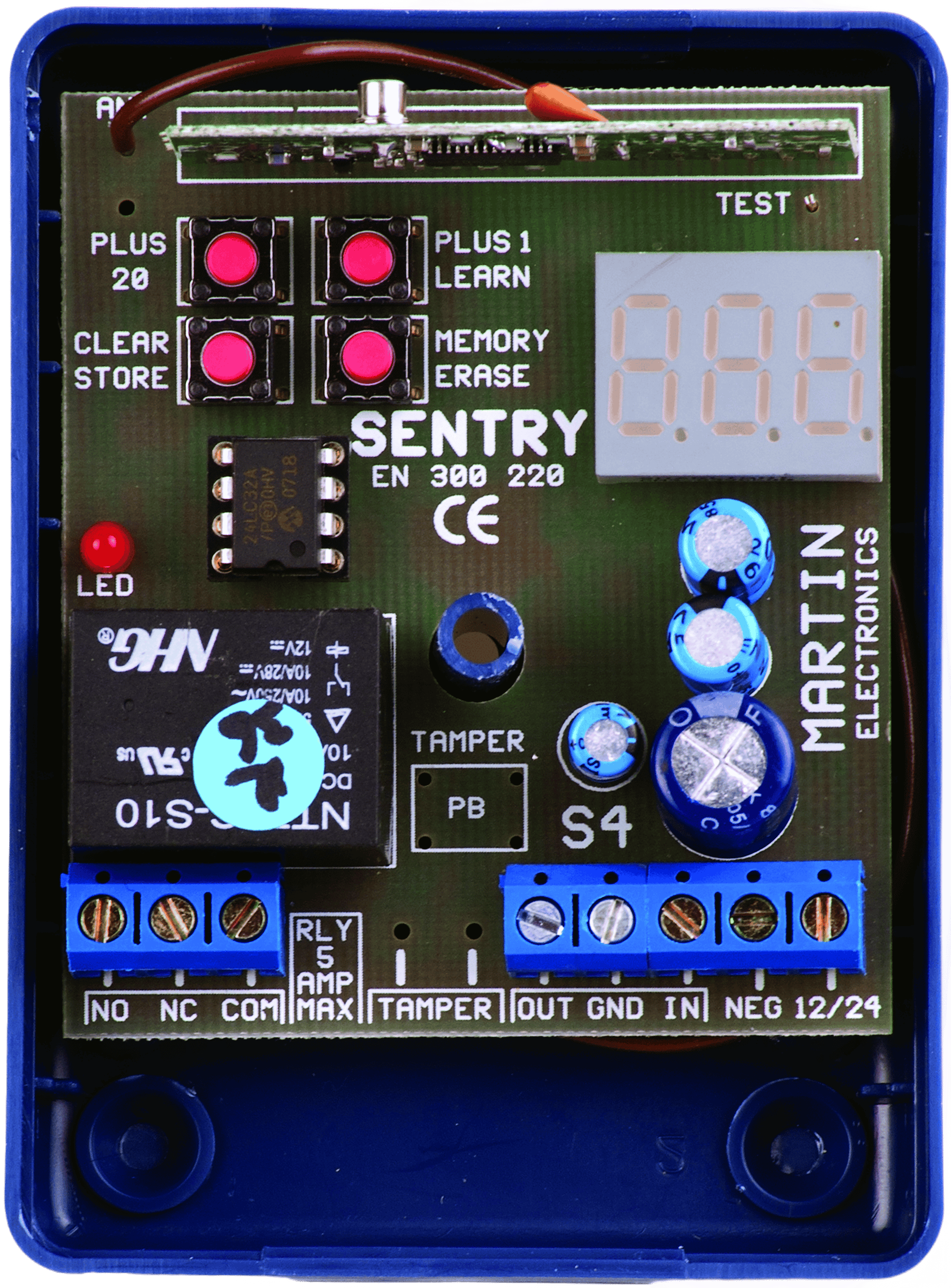 Learning 1 Ch Receiver 1000 User (433MHz)